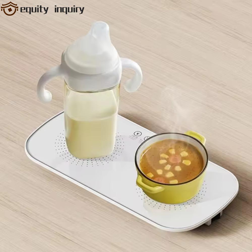 THIẾT BỊ YÊU CẦU Tấm hâm nóng thực phẩm bằng điện, phích cắm EU Khay sưởi ấm bát đĩa nhanh, Bề mặt nhẵn thông minh di động Tấm sưởi ấm hình chữ nhật Tấm lót văn phòng