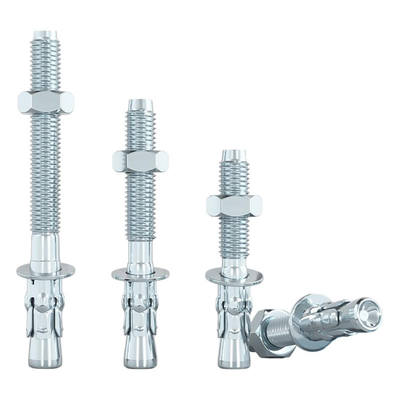 Tùy Chỉnh Xanh Trắng Mạ Kẽm Sửa Chữa Xe Ô Tô Gecko M6M8 Đá Leo Móng Tay Mạnh Kéo Nổ Thang Máy Nặng M