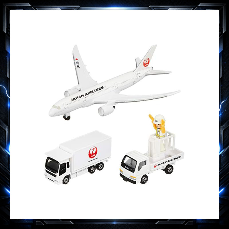 [Direct from Japan] TOMICA World JAL Boeing 787 Airport Set
