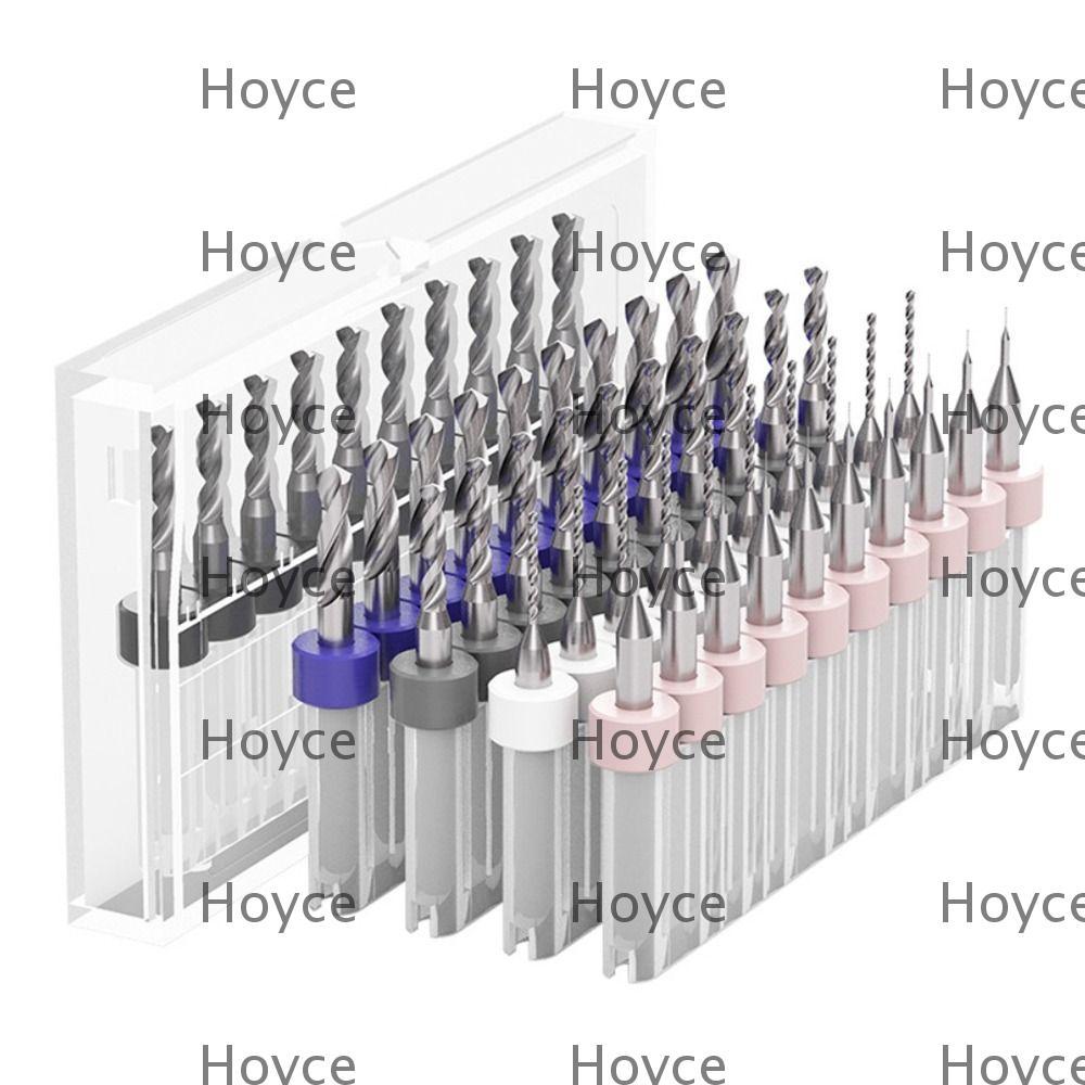 HOYCE Mini CNC Khoan Bit Punch Tool PCB Xoắn Khoan Gỗ CNC Khoan Carbide CNC Phay CNC Cắt