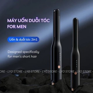 Máy uốn tóc nam nữ tạo kiểu tóc cho nam 2 in1, ép side tóc nam đa năng