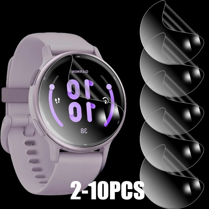 2-10 Chiếc Chống Trầy Xước Đồng Hồ Bảo Vệ Màn Hình Cho Garmin Approach Descent Enduro Lily Quatix Bơ