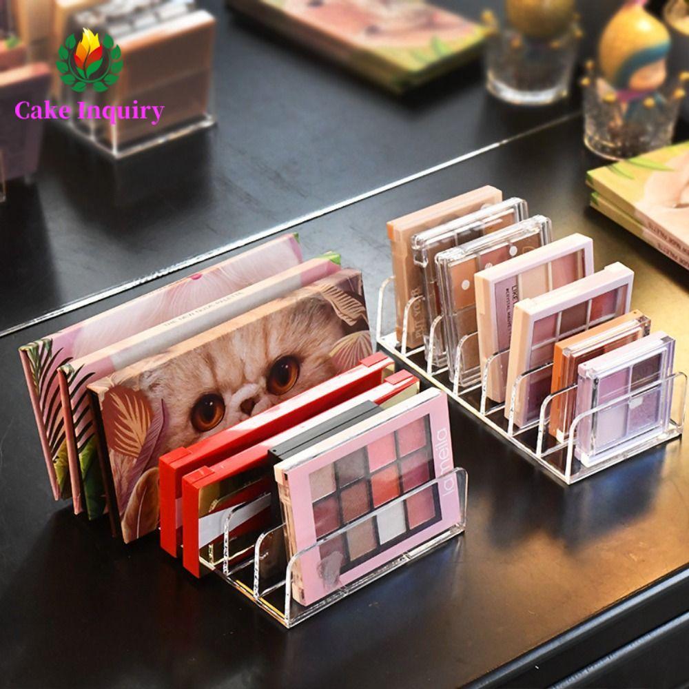 SAHRAI Eyeshadow Organizer, 7 Space Acrylic Makeup Drawer Organizer, Đa Năng Bền Trong Suốt Đơn Giản