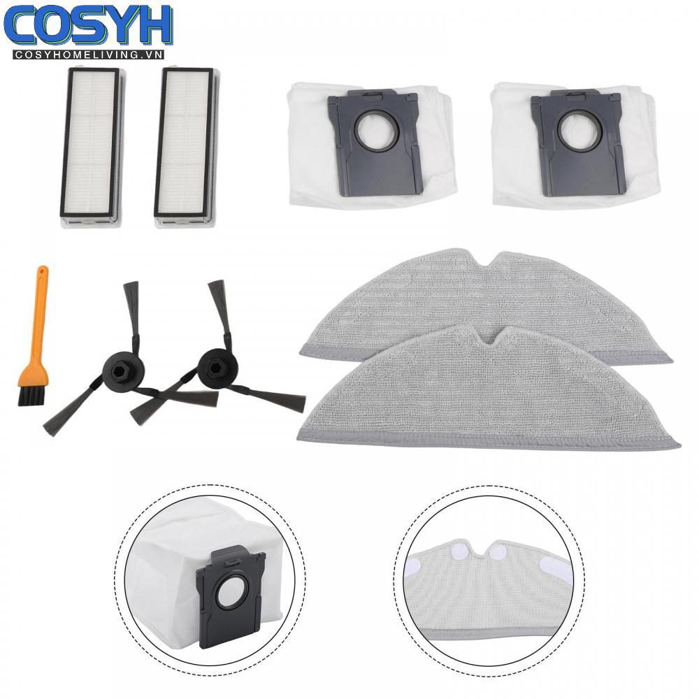 <cosyh>For Dreame D20 Pro Plus Robot Vacuum Accessories Replacement Kit with Mop Cloths