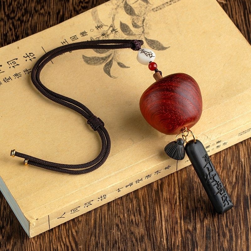 Hoa Hồng Apple Gương Chiếu Hậu Mặt Dây Chuyền Xe Hơi Phong Cách Mới Quà Tặng Xe Hơi Hồng Hồng Hồng R