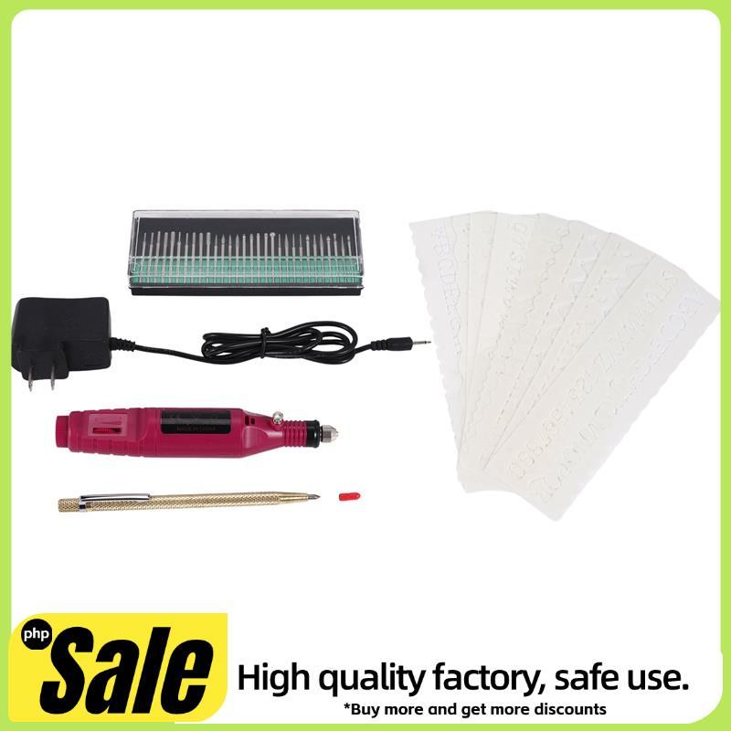 Bút khắc mini bằng điện Bộ dụng cụ khắc tự làm mini cho kim loại Thủy tinh gốm sứ Trang sức gỗ bằng 