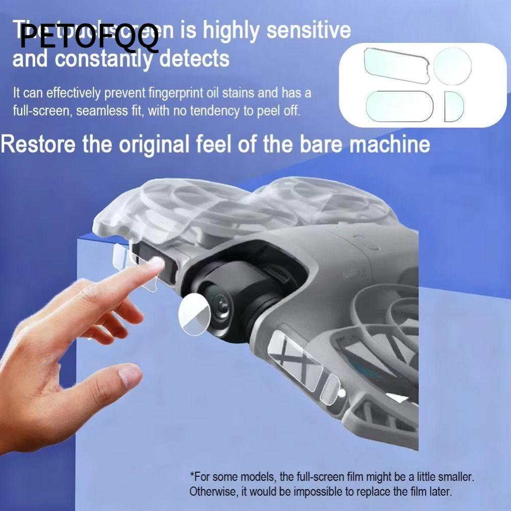 Phim Cường Lực PET HD Chống Trầy Xước Cho Camera Drone DJI Neo 2