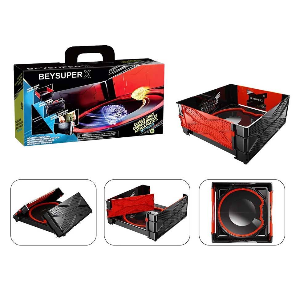 Battle Gyro Spinner Arena Bey Super X Beyblade Gyro Combot Box Sports Kid Toys