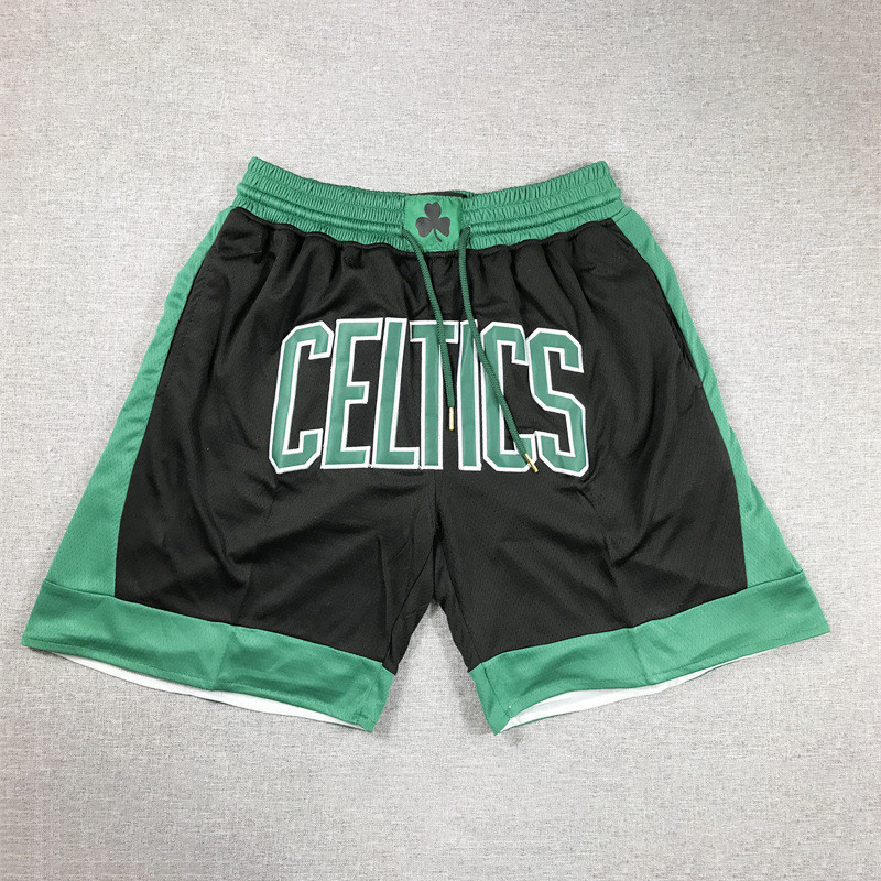 BOSTON American Celtics CELTICS Xoay Túi Bóng Rổ Quần Short Thể Thao Nam Năm Điểm Giữa