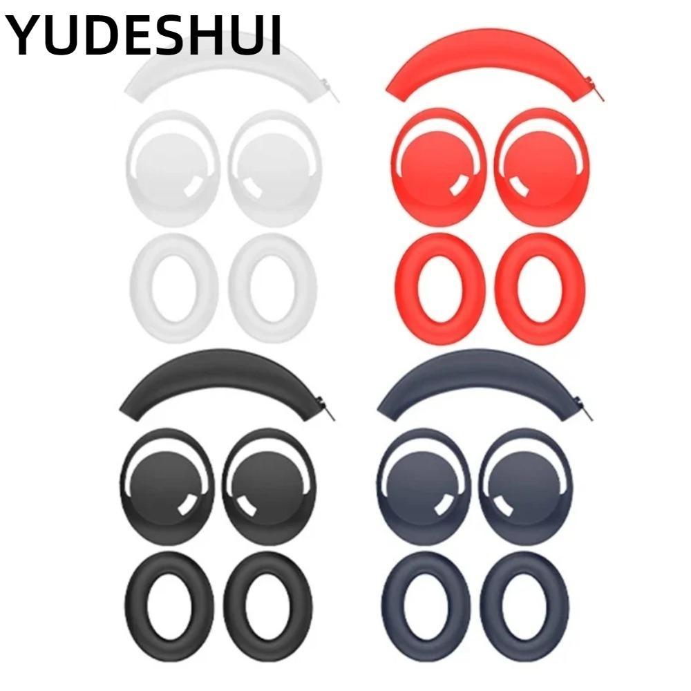 YudhUI 1 Cái / 3 Cái Chùm Tai Nghe, Băng Đô Tai Nghe Chống Thấm Nước Silicon, Chống Bụi Bụi Bẩn Mềm 