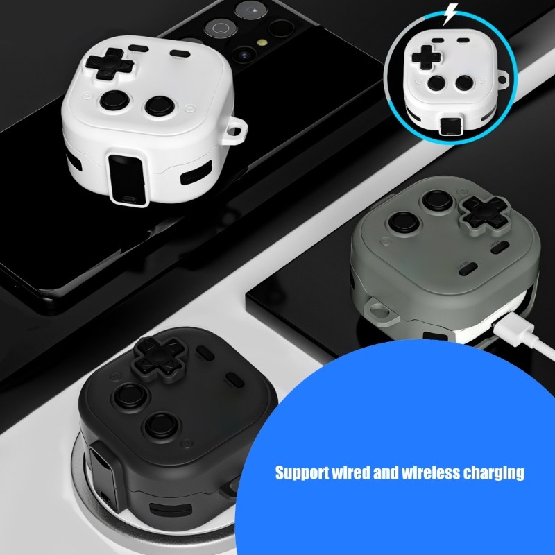 Yoo Ergonomic Grip Design Hộp đựng tai nghe Chất lượng PC Build cho Buds 4 Buds 4Pro