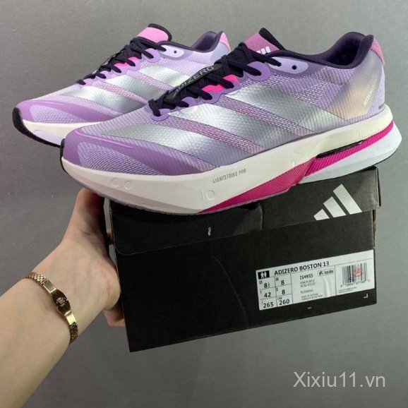 Boston 13 Giày Chạy Bộ Nam Nữ Đĩa Carbon Adizero Adios Pro 4 Giày Thể Thao IS4955 XAZS