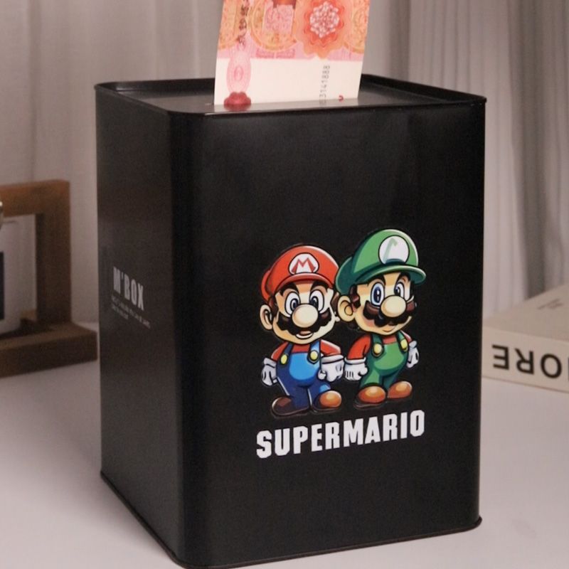 Sáng Tạo Chỉ Có Thể Không Nhập Ra Mario Piggy Bank Bank Bank Bank Bank Coin Piggy Bank Phiên Bản Sin