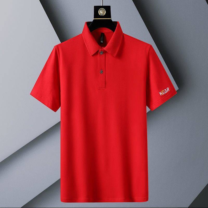 Summer Versatile Sports Polo Shirts Short Sleeve Men's New Fashion T-shirt Polo Collar Simple Youth 