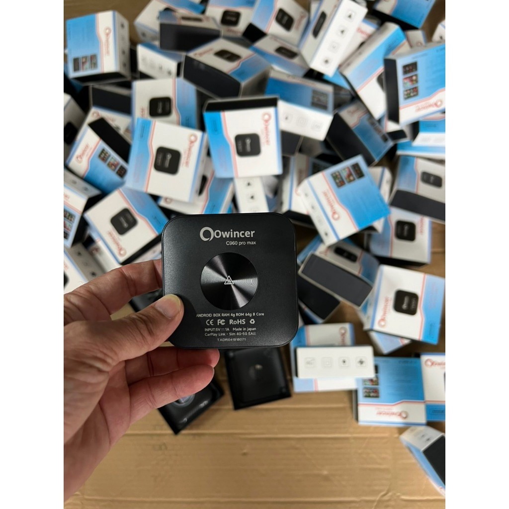 Android box owincer C960 pro max ram 4gb rom 64gb bảo hành 2 năm đổi mới 1 năm