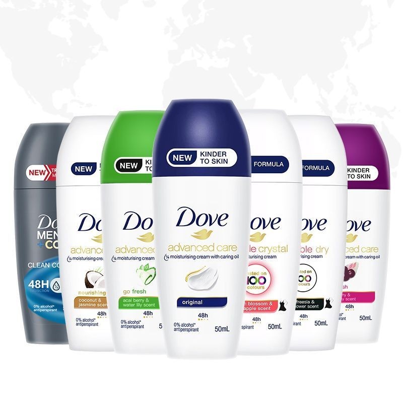 [Dove] Kem dưỡng da chống mồ hôi Dove Roll-On Khử mùi nách Chống mồ hôi Balm Kem dưỡng da dạng cuộn 