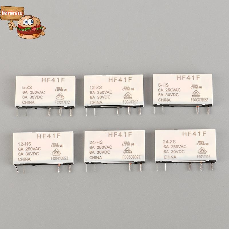 Jia HF41F-24-ZS HF41F-12-ZS HF41F-5-ZS HF41F-5-HS HF41F-12-HS HF41F-24-HS Rơ Le Công Nghiệp Subminia
