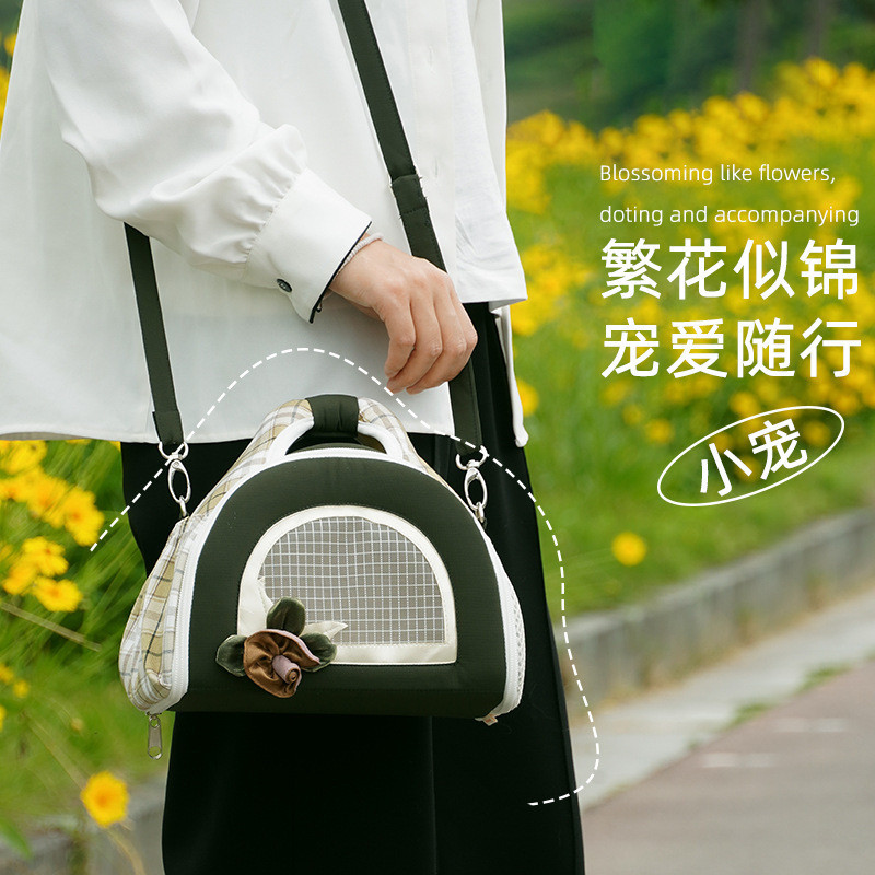 Bốn Mùa Glider Túi Thú Cưng Jizai Thú Cưng Nhà Máy Đi Chơi Ba Lô Hamster Túi Takeaway Little Guinea 