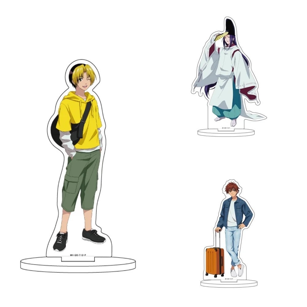 Mô Hình Standee Anime Kỳ Thủ Cờ Vây Hikaru no Go Mica Acrylic Trang Trí 15cm Hikaru Shindo Sai Akira