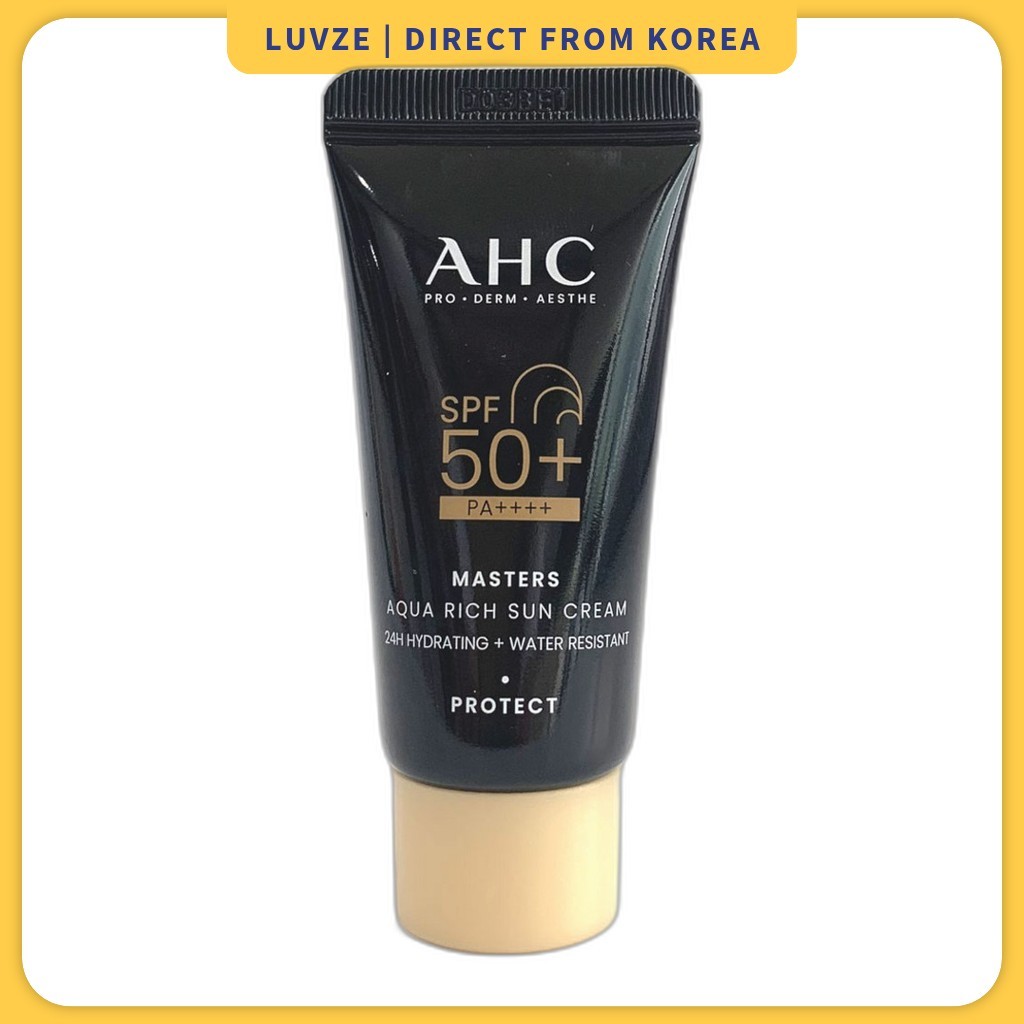 [ahc] Kem chống nắng Masters Aqua Rich (Mẫu), 10ml (1 cái) / Kem chống nắng Hàn Quốc / Công thức chố