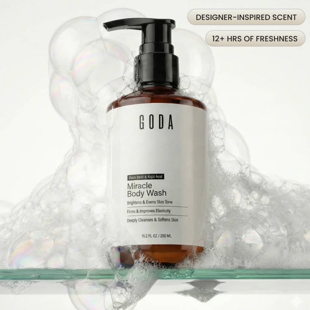 GODA shower gel 250ml Visibly Brightens Dull Skin