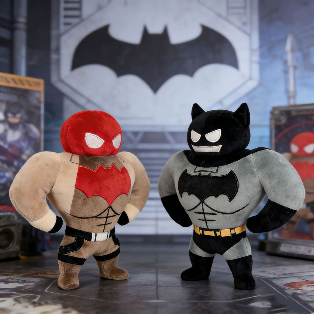 Mới JasonTodd Red Hood Jason Todd Sang Trọng Búp Bê Đồ Chơi Batman Robin Doll