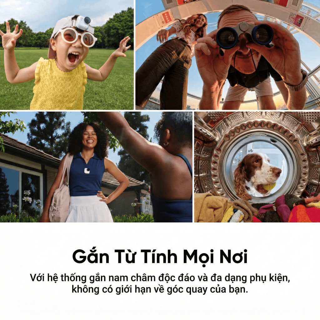 Insta360 GO Ultra Bundle Chính Hãng BH 12 Tháng – Camera Hành Động Siêu Nhỏ Gọn Quay 4K Chống Rung FlowState | BigBuy360 - bigbuy360.vn
