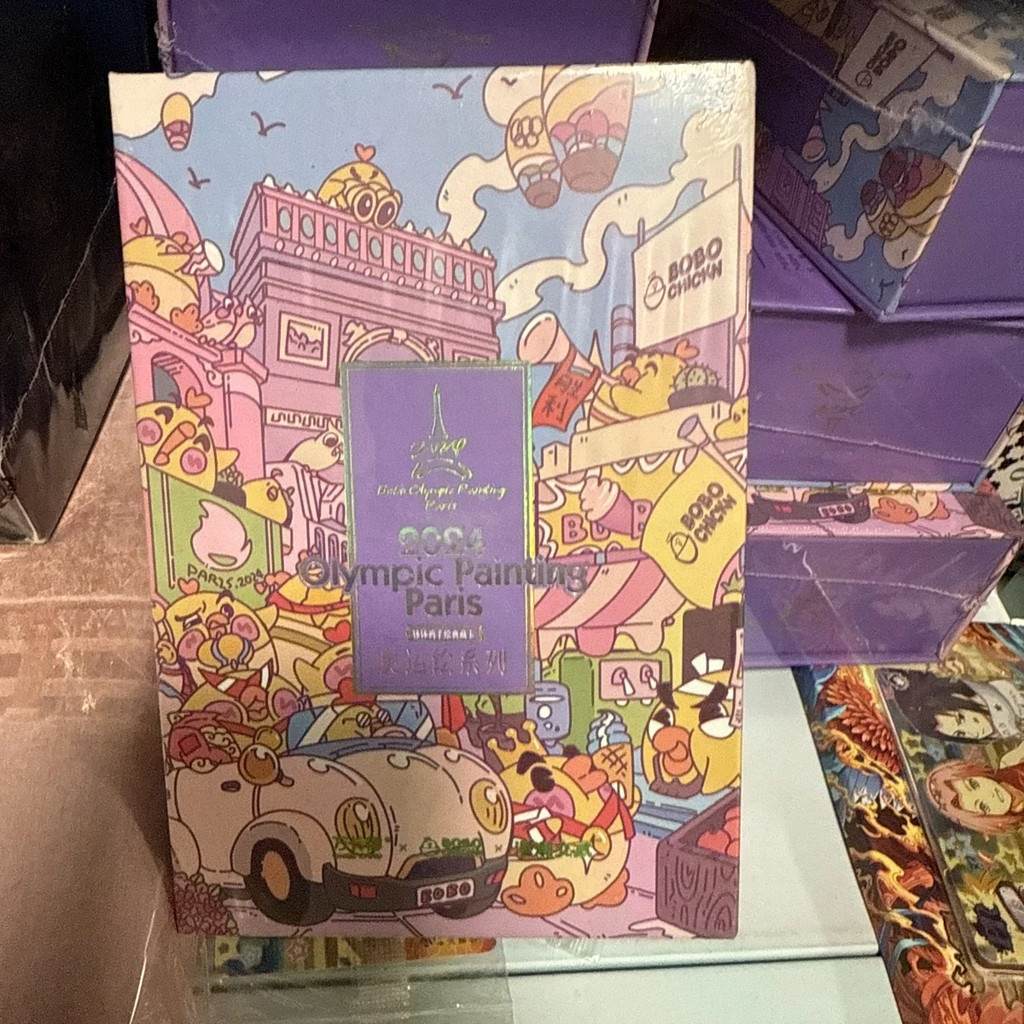 [Trọn hộp 10 gói] Thẻ sưu tập hàng hóa Anime Olympic 2024