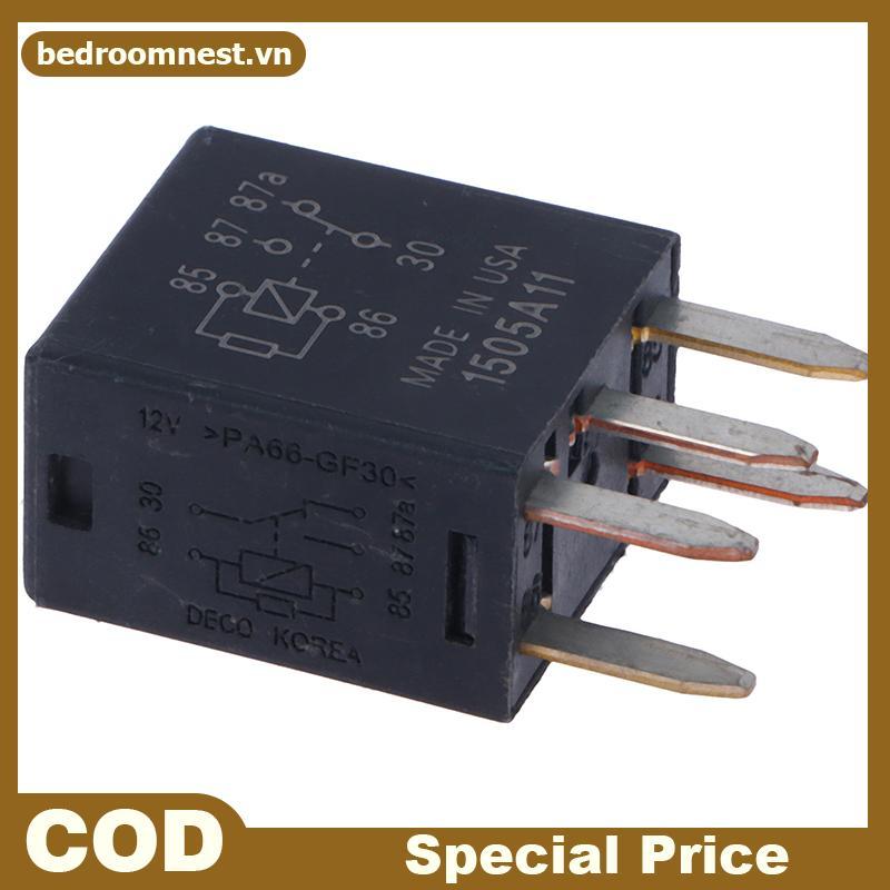 PHÒNG BEDROOM G8V-RH-1C7T-R-DC12 G8VRH1C7TRDC12 12V Rơle ô tô SPDT 35A 12VDC 5Pins.