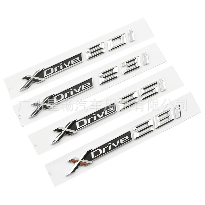 Thích hợp cho BMW / Logo ô tô sửa đổi Logo xe chắn bùn sửa đổi Logo dịch chuyển xdrive30i 35i 45i 50