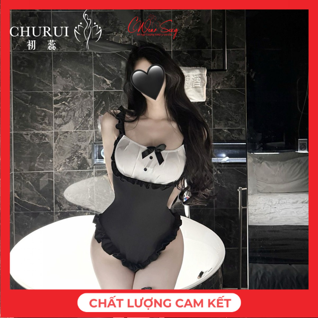 Bộ Cosplay Tai Thỏ Bunny Girl Bodysuit Đen Trắng Cosplay Anime 24326 | BigBuy360 - bigbuy360.vn