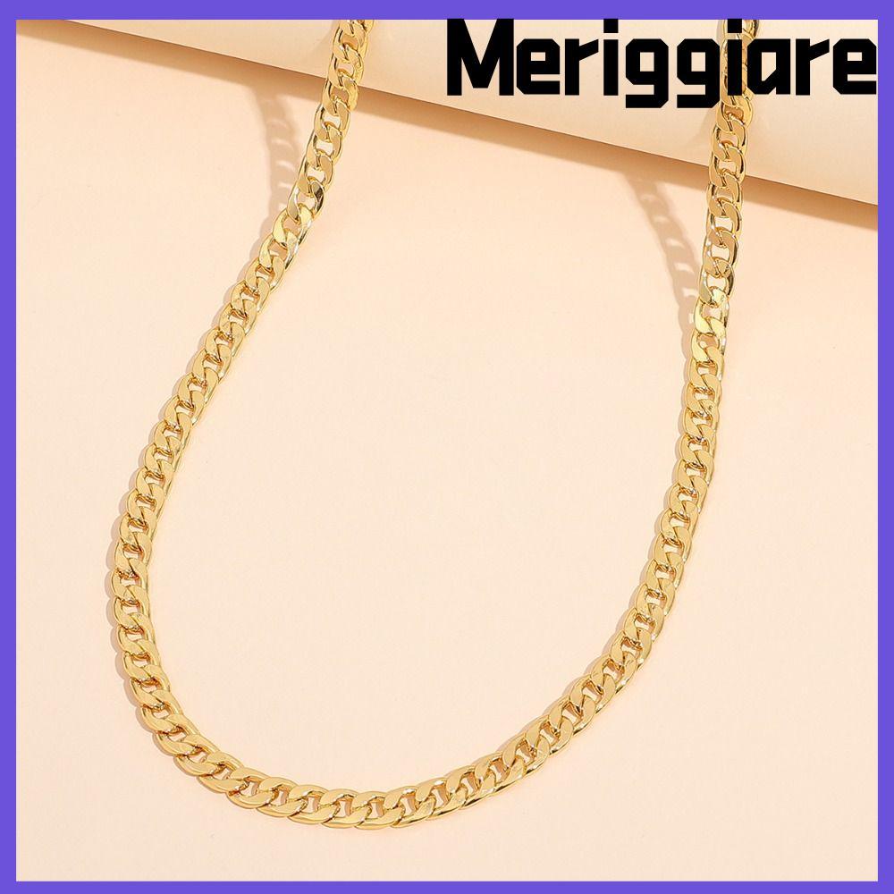 Vòng cổ vàng MERIGGIARE 18K, Vòng cổ mạ vàng nhiều kích cỡ, Vòng tay mạ vàng kim loại vàng 18K sành 