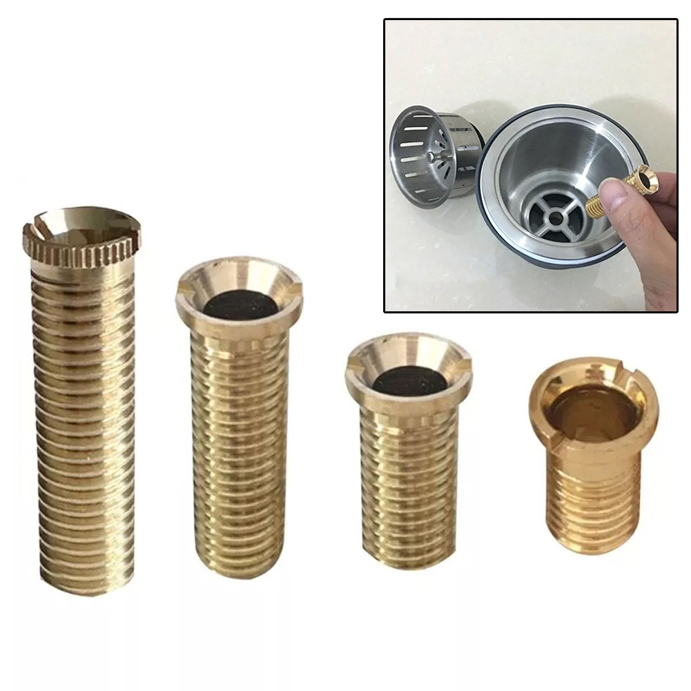 [kc1] Bộ lọc bồn rửa Đầu nối vít Bu lông bồn rửa Vít để lọc chậu rửa