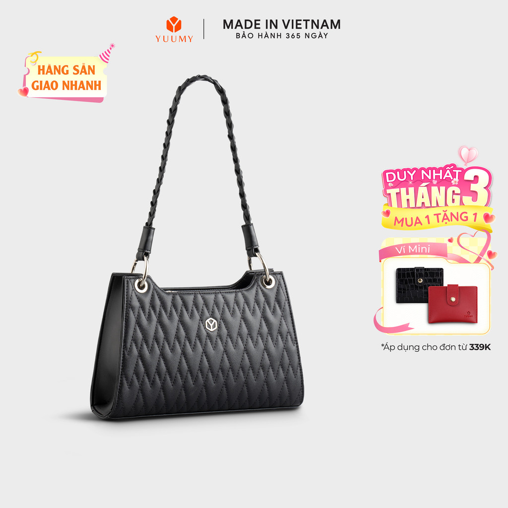 Túi Yuumy (Thời trang nữ kiểu dáng sang trọng - Túi đeo vai da Seasand YN223)