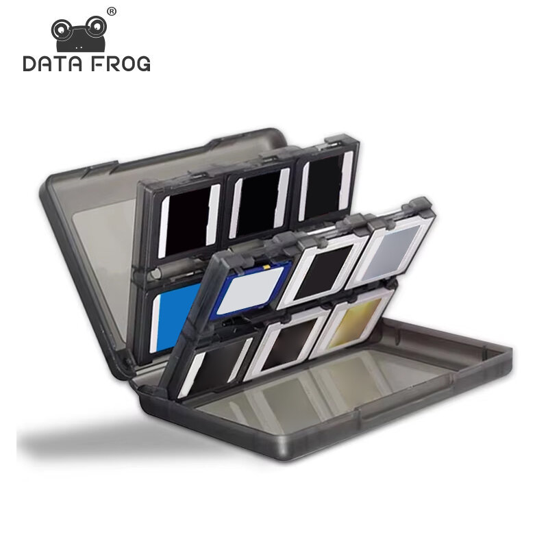 Hộp lưu trữ thẻ trò chơi DATA FROG chứa 24 thẻ cho DS / 3DS