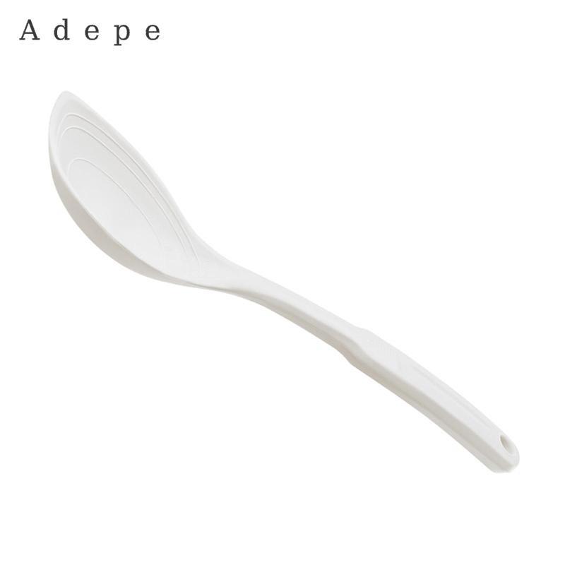 Muỗng Nấu Ăn Silicon, Đánh Dấu Đo Thìa Nấu Ăn, Chống Dính, Thìa Đo Silicon, Thìa Phục Vụ Silicon