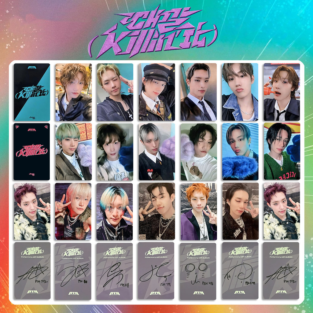 Nhẹ nhàng Ẩn Năm Tự Chế P1Harmony Album Killin It Hàng Hóa Photocard JUMP UP Bonus Photocard Nemo Ph