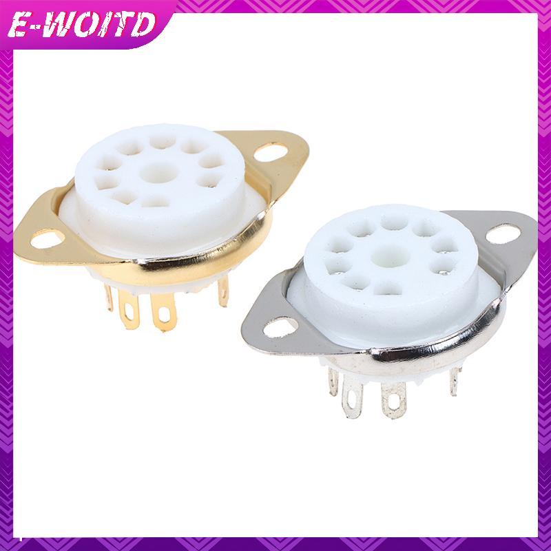 E-WOITD 9pin Gốm Ống soets Van Đế Cho 6DJ8 12AX7 ECC83 B339 CV492 E-WOITD