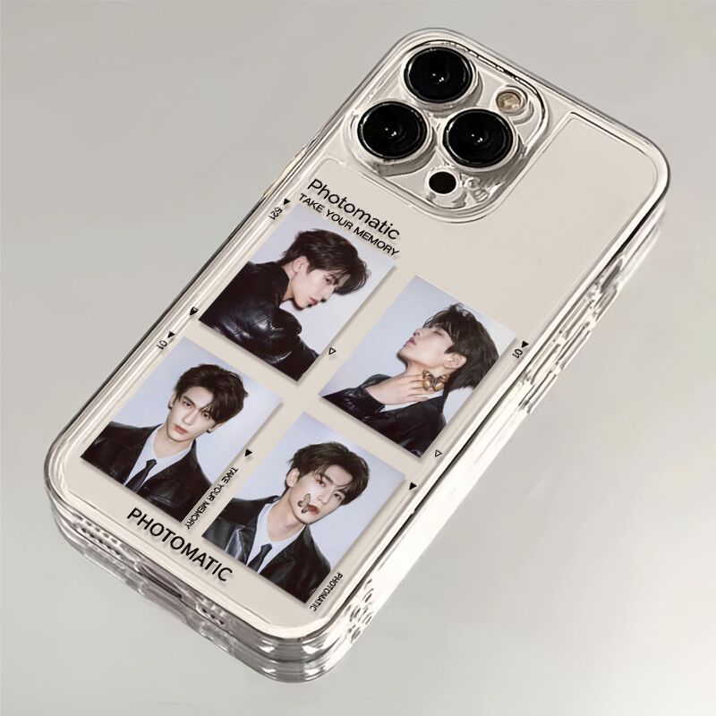 Zhang Linghe Black Tear-Off Sheet Thích hợp cho iPhone16 / 15 Vỏ điện thoại Apple 14 13 / 12 Bao gồm