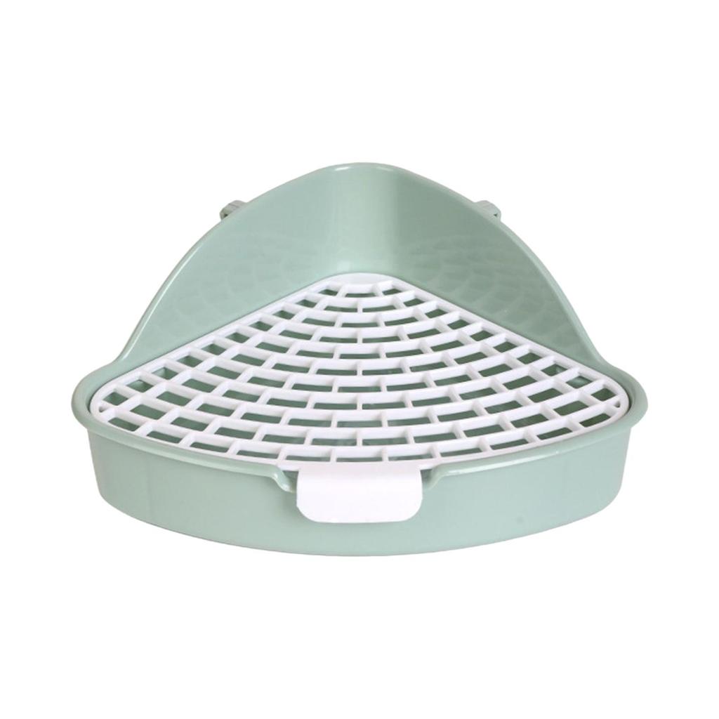 Bunny Throw Pet Toilet Potty Corner Pan Bed Box dành cho động vật nhỏ Ferrets Hamster