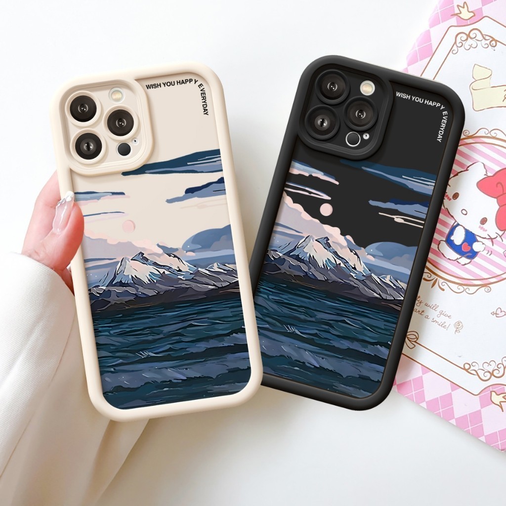 Ốp Lưng Camera Viền Cao Hoàng Hôn Chill Chống Sốc Cao Cấp xiaomi POCO C65 C75 M6 4G Pro X6 5G 11T 13