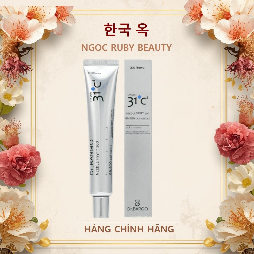 Tinh Chất Siêu Vi Kim Needle Shot 100 Dr.Bargo Hanmi Hàn Quốc Trẻ Hóa, Tái Tạo, Phục Hồi Da MySkin31
