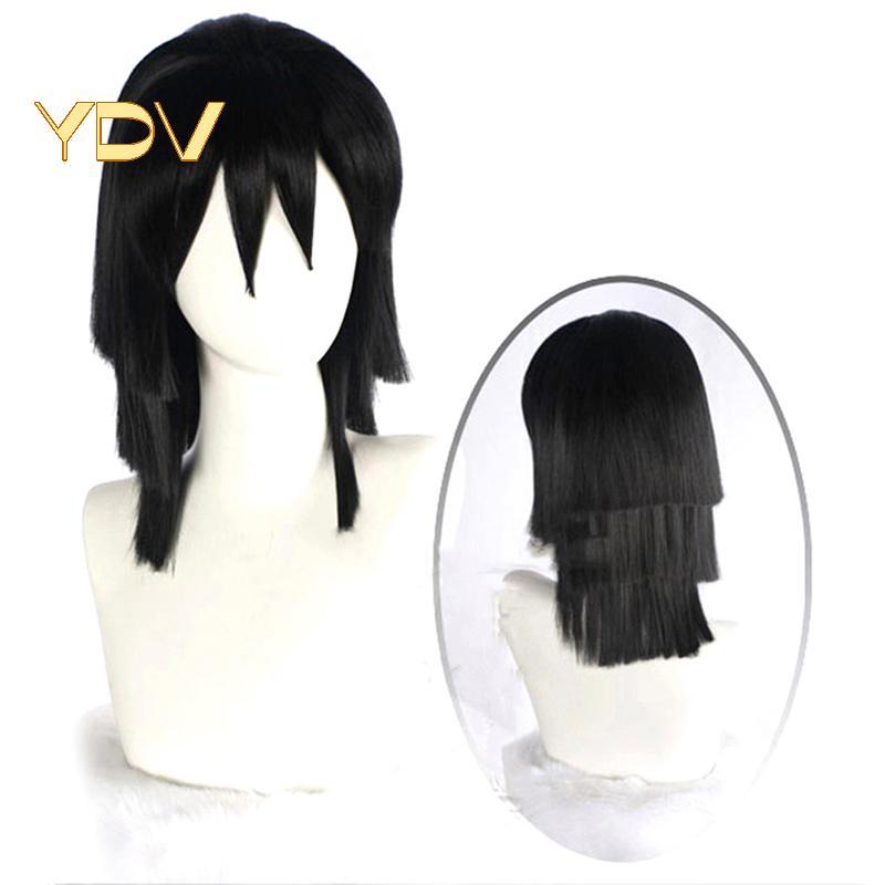 [YDV] Anime Demon Slayer Kimetsu No Yaiba Iguro Obanai Cosplay Tóc Giả Trang Phục [Mới]