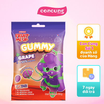 FRUIT ME UP KẸO DẺO VỊ NHO 80G