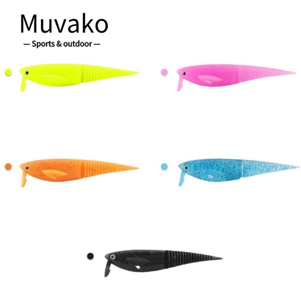 Muvako Mồi câu cá MUVAKO Minnow 9,5cm - Swim bait crankbaits vây điều chỉnh, premium sống động như t
