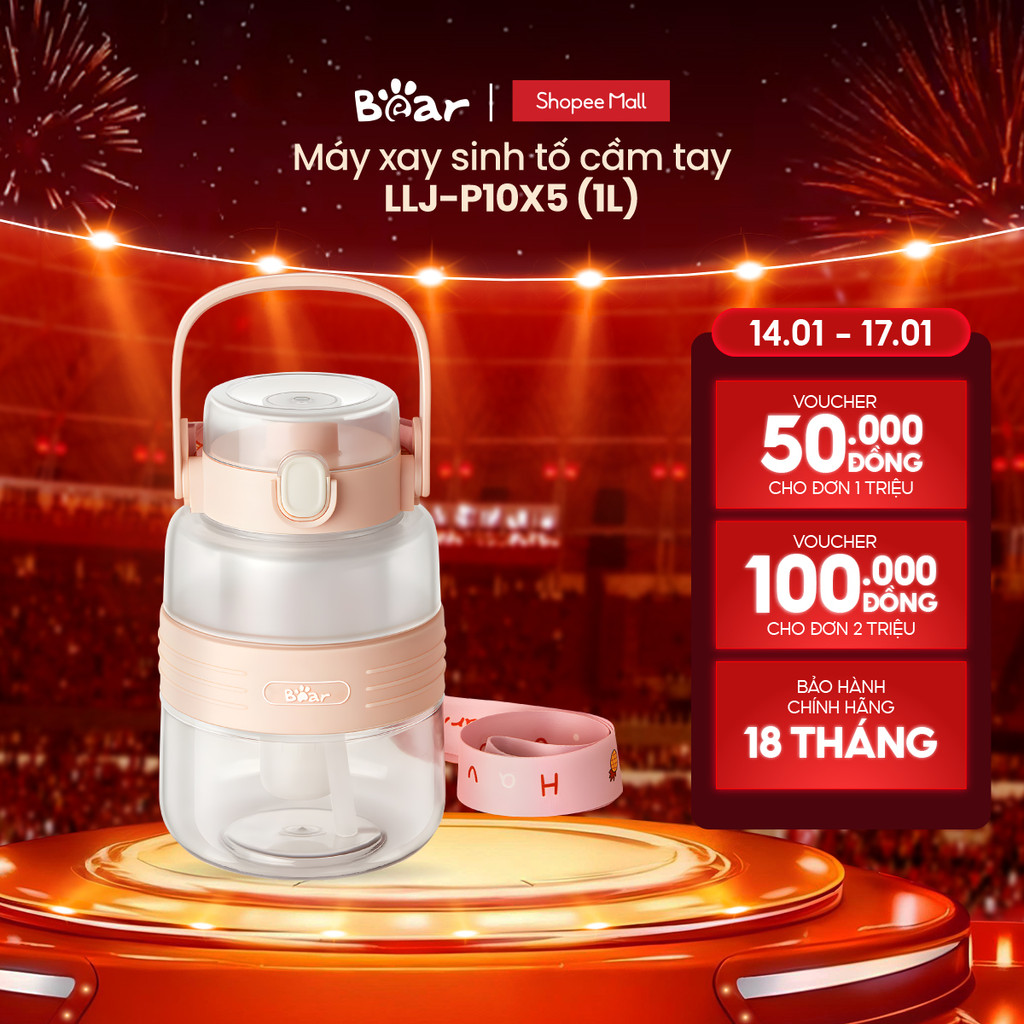 Máy Xay Sinh Tố Cầm Tay LLJ-P10X5 - Hàng Chính Hãng