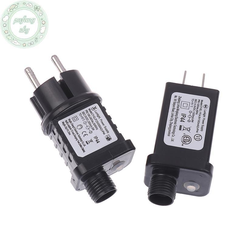 PUSKY EU / US Cắm 5VDC 6W 8 Chức Năng SELV Đèn LED Driver Switch Adapter IP44 Chiếu Sáng Laser Chống