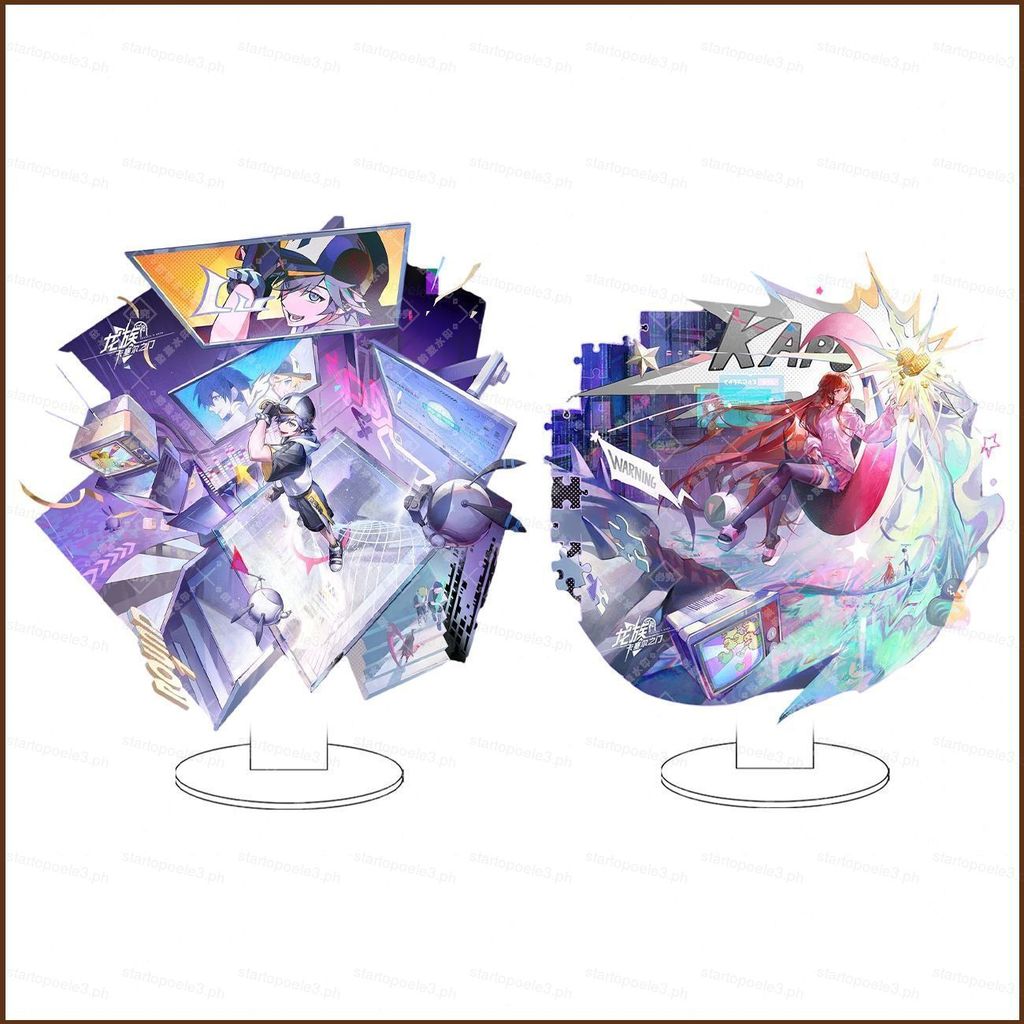 ST3 Dragon Raja Tấm Đứng Acrylic Tấm Đứng Ký Anime Để Bàn Trang Trí TS3