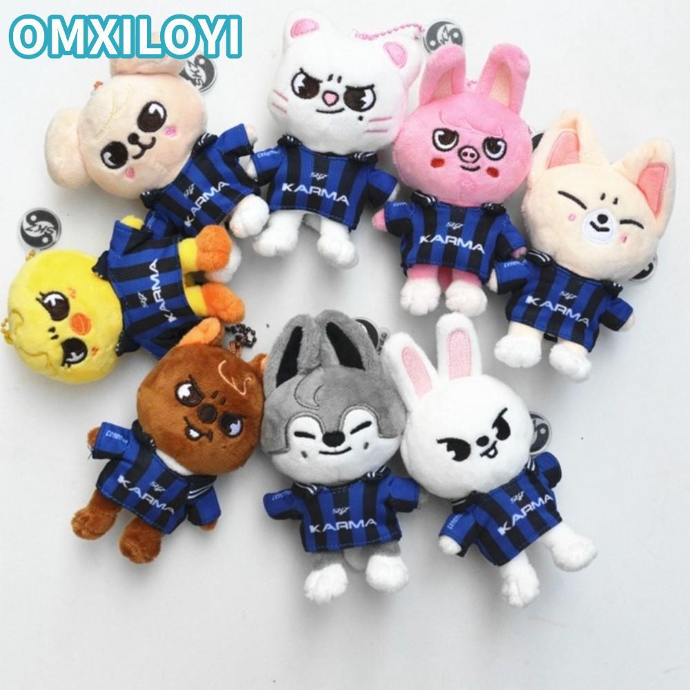 OMXILOYI Sang Trọng Ác Cảm Xúc Phong Cách Móc Khóa, Stay SKZOO Móc Khóa Charm Di Động SKZOO Karma Sa