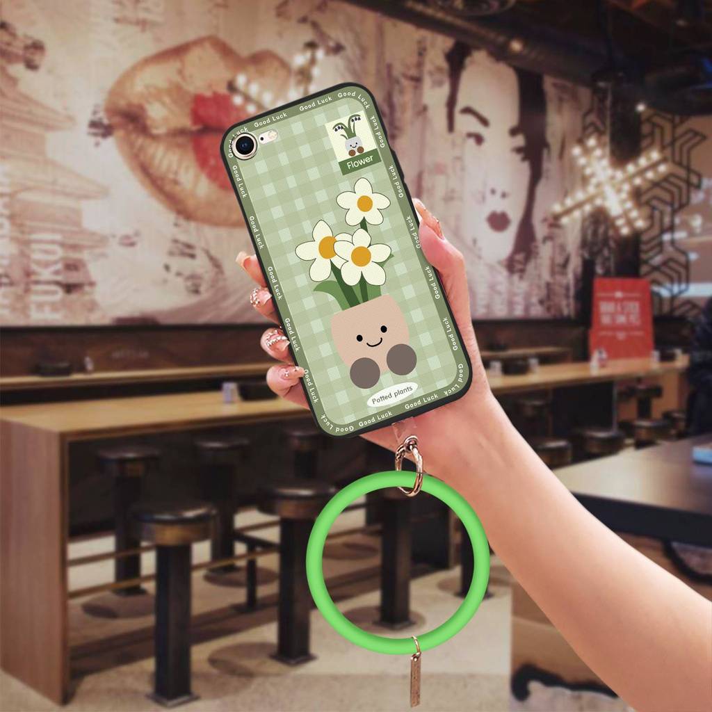 Ốp Điện Thoại Vòng Tay Chống Bụi Bẩn Cho iphone 7 / 8 / SE 2020 / 2022 / SE2 / SE3 / ip7 / ip8 Màu T